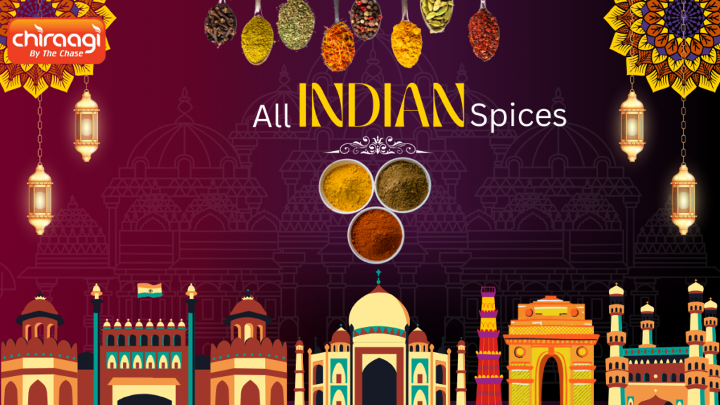 All Indian spices